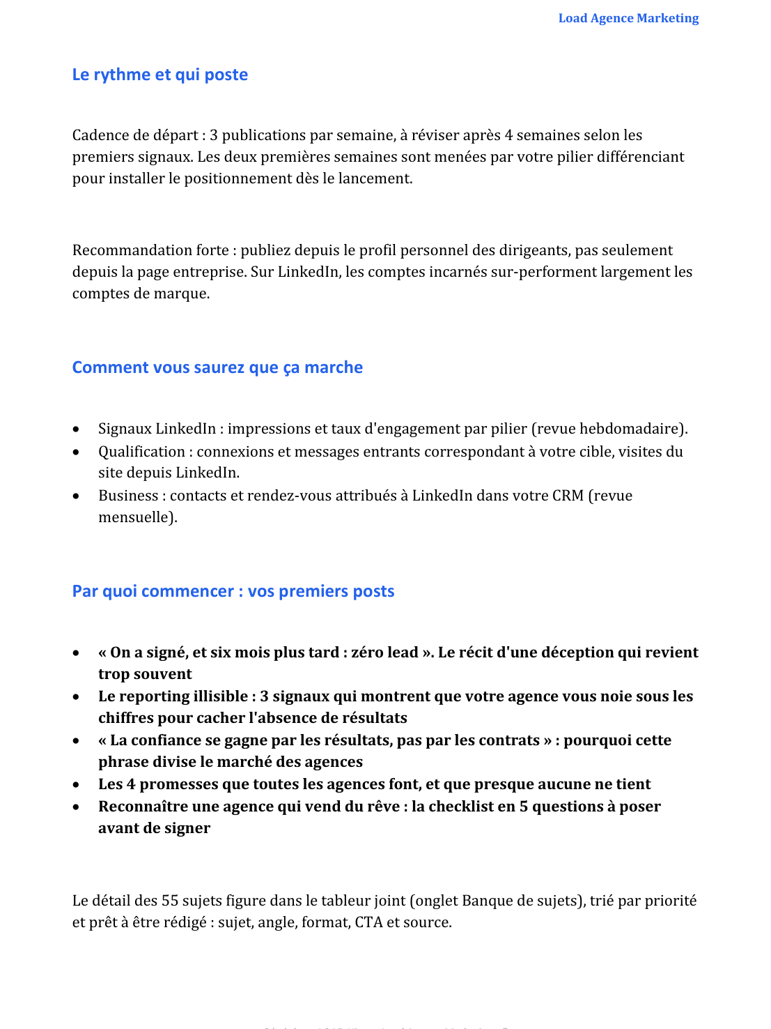 Rythme de publication et méthode